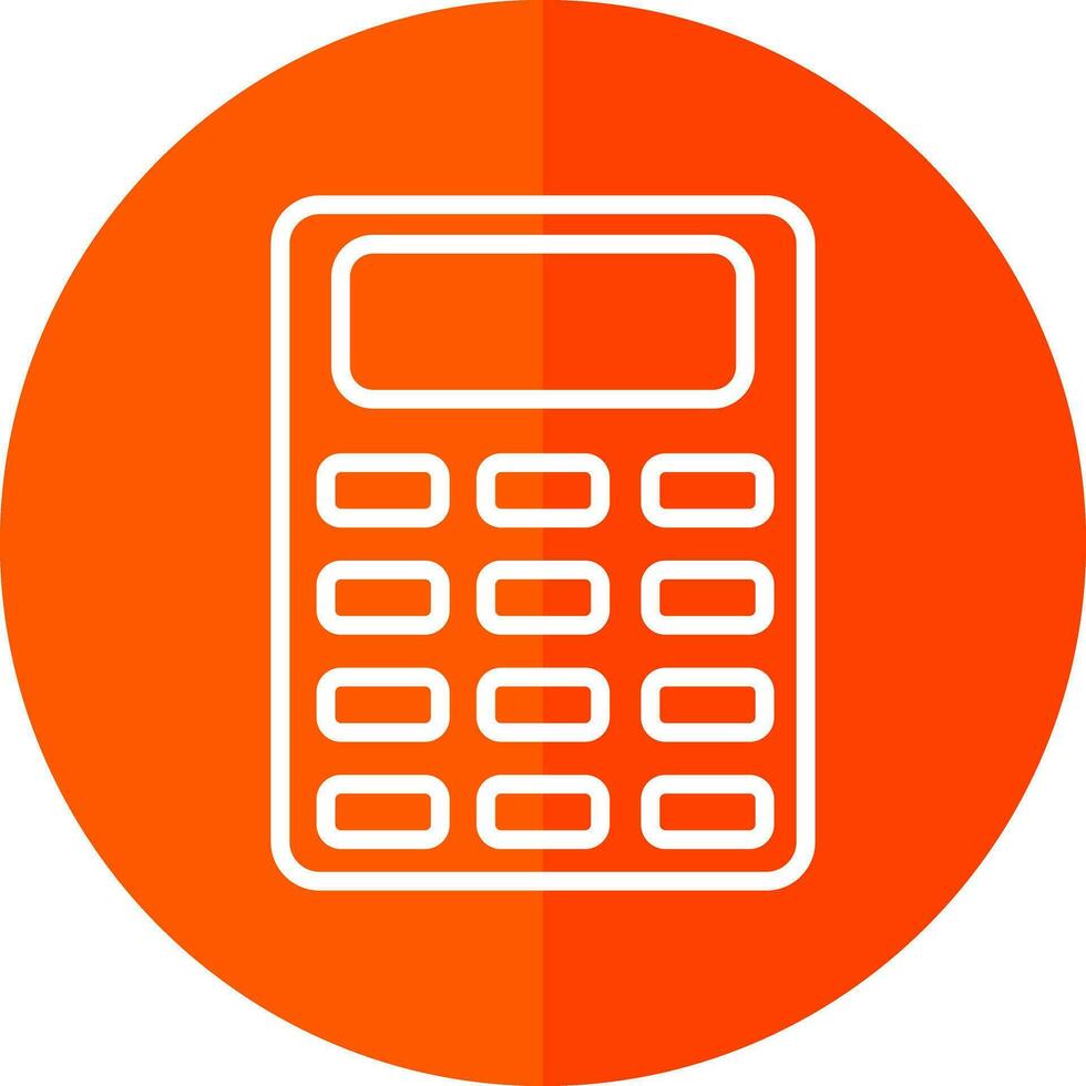 diseño de icono de vector de calculadora