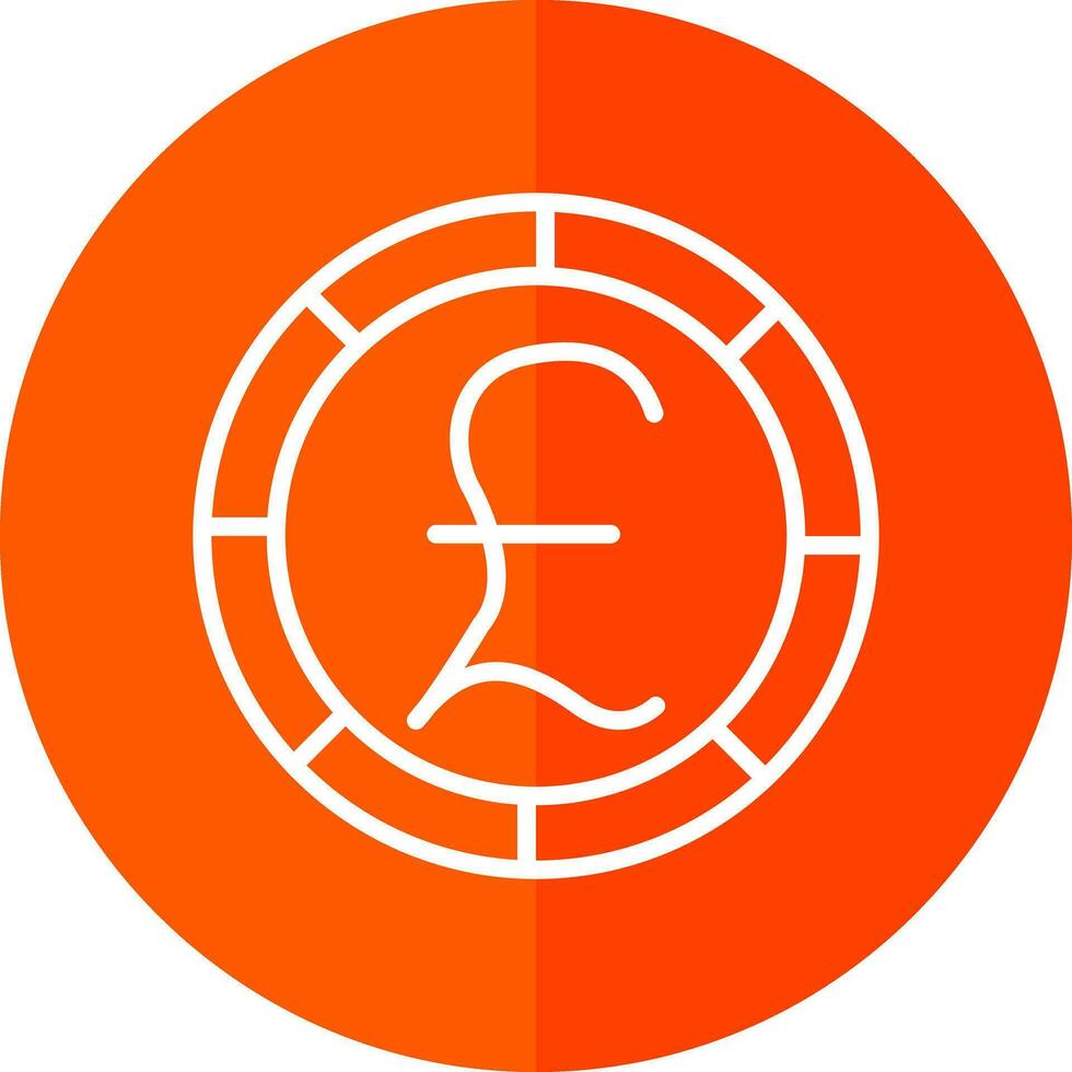 Pound Vector Icon Design