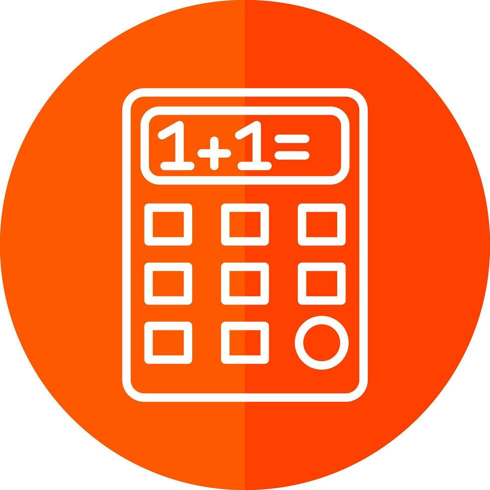 diseño de icono de vector de calculadora