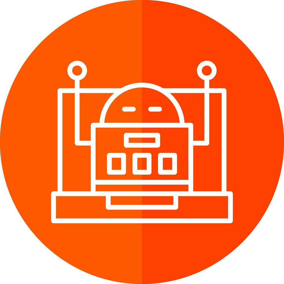 Robot Vector Icon Design