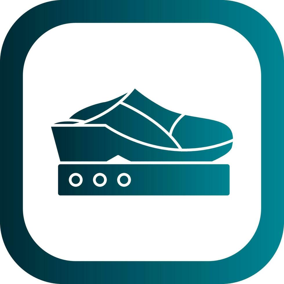 Clogs Vector Icon Design