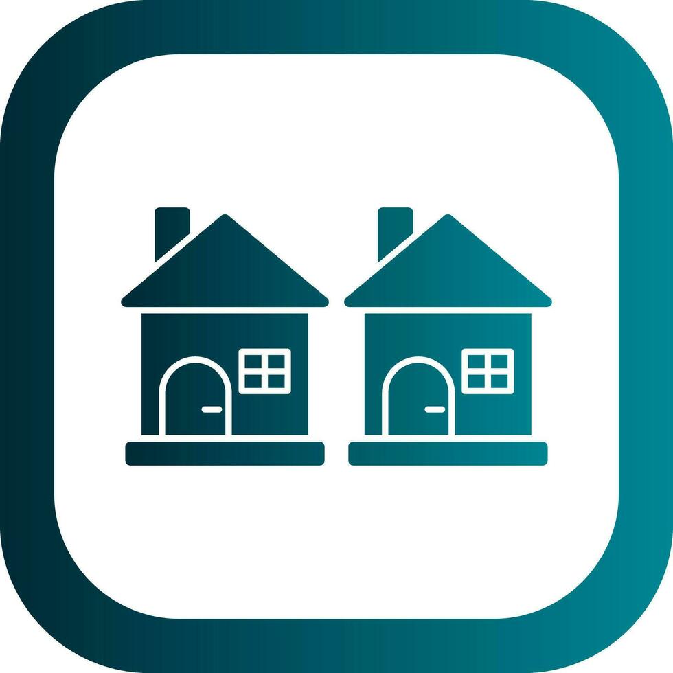 Houses Vector Icon Design