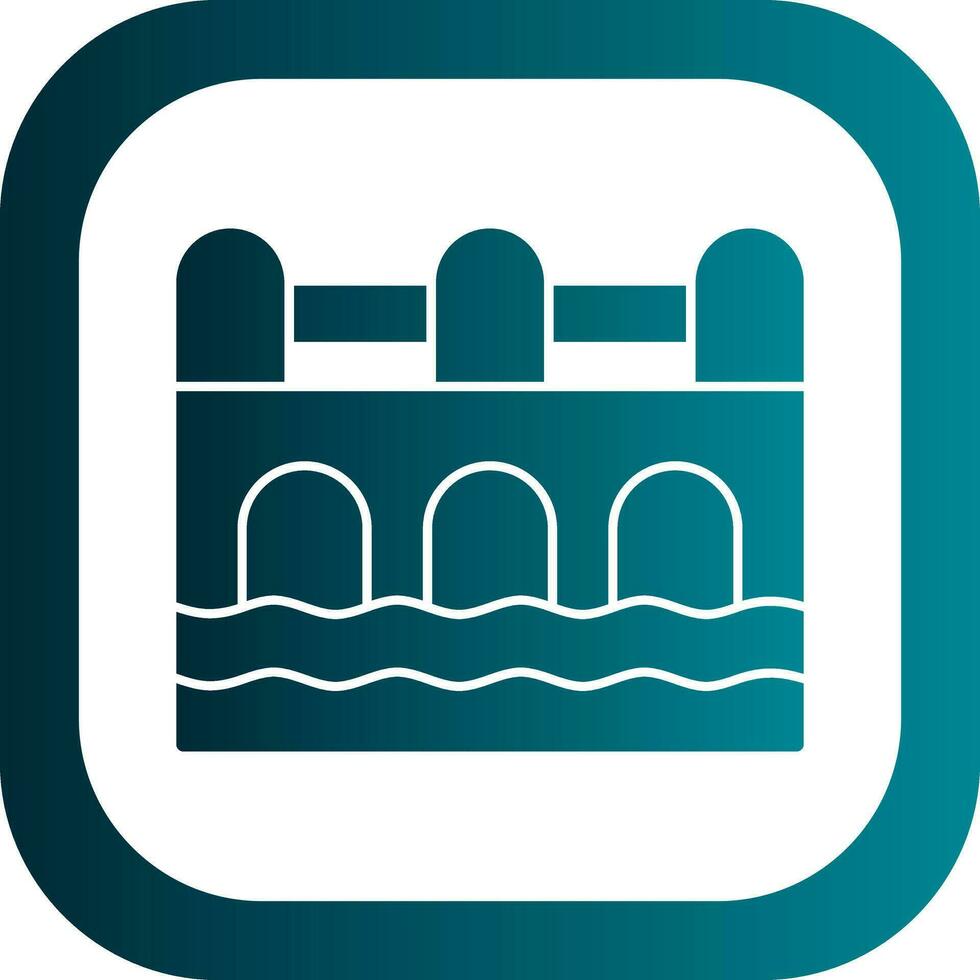 Canal Vector Icon Design