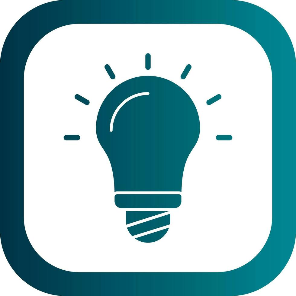 Light bulb Vector Icon Design