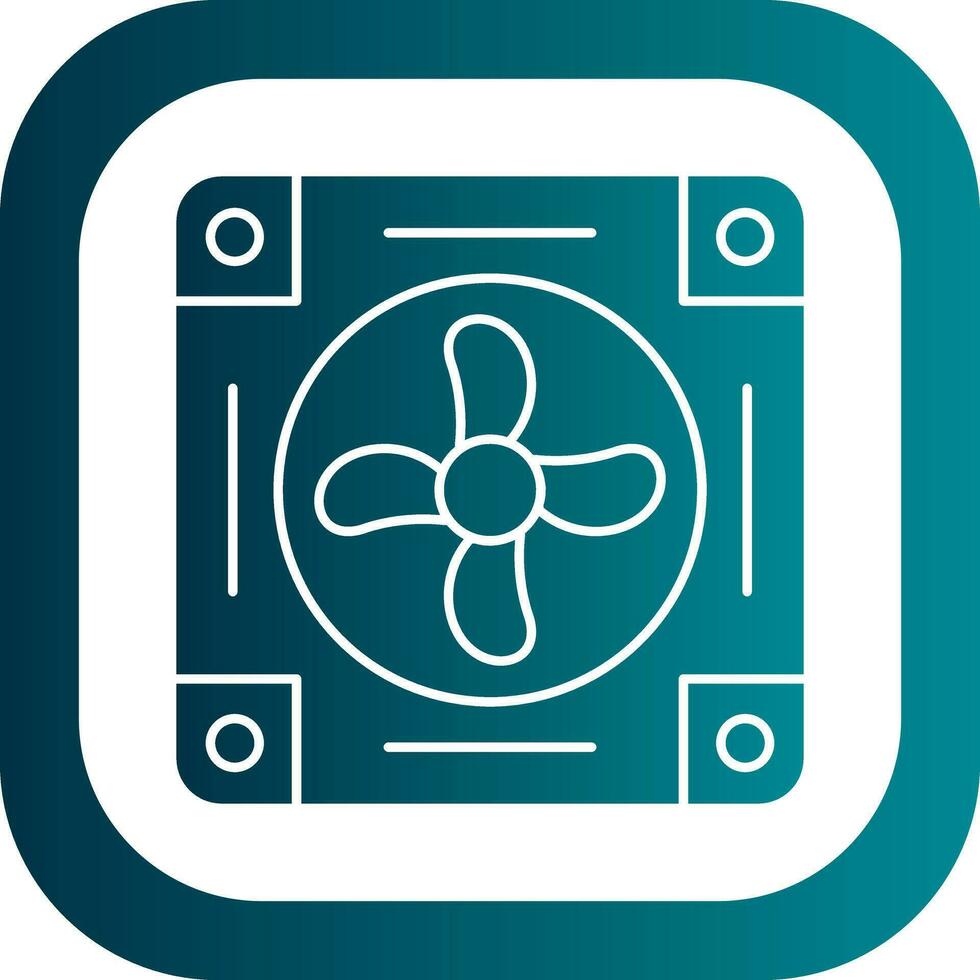 Cooler Vector Icon Design