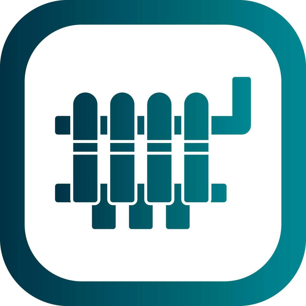 Radiator Vector Icon Design