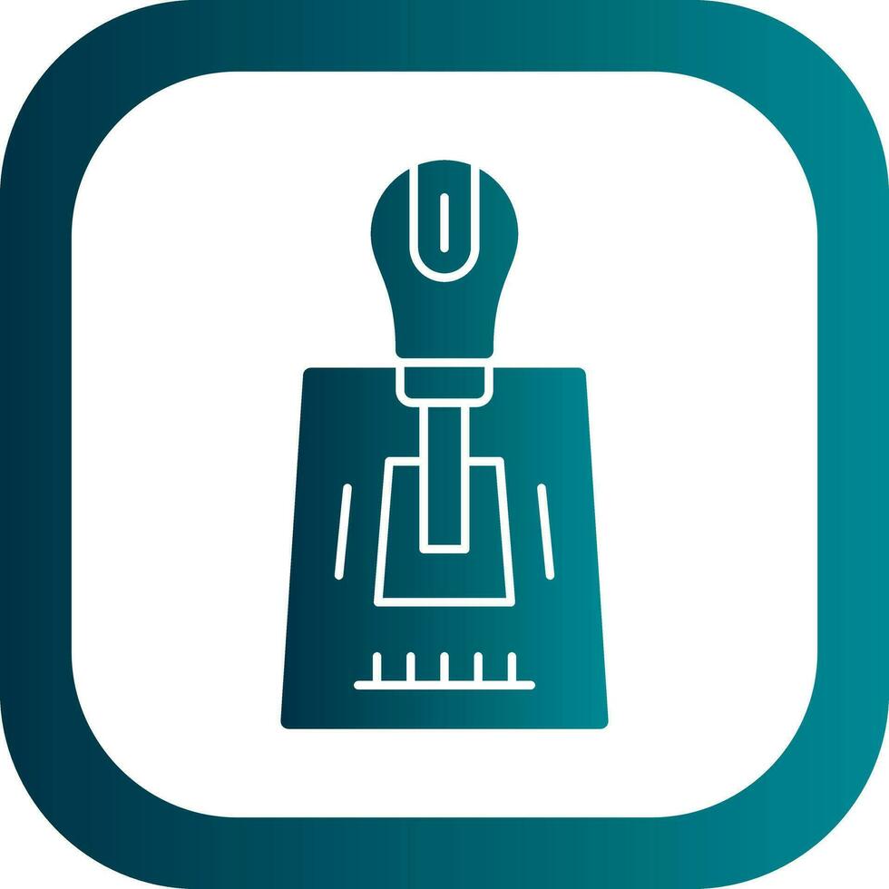 Gearshift Vector Icon Design