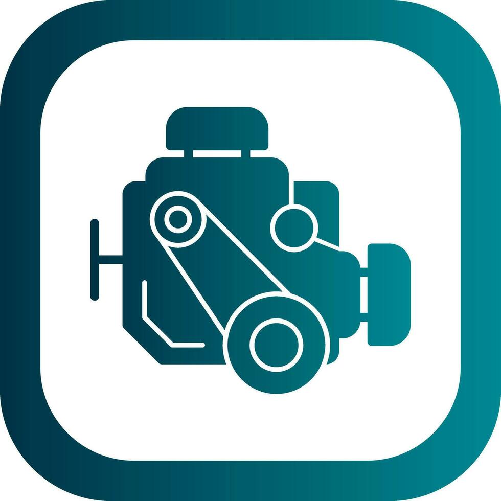 diseño de icono de vector de motor de coche