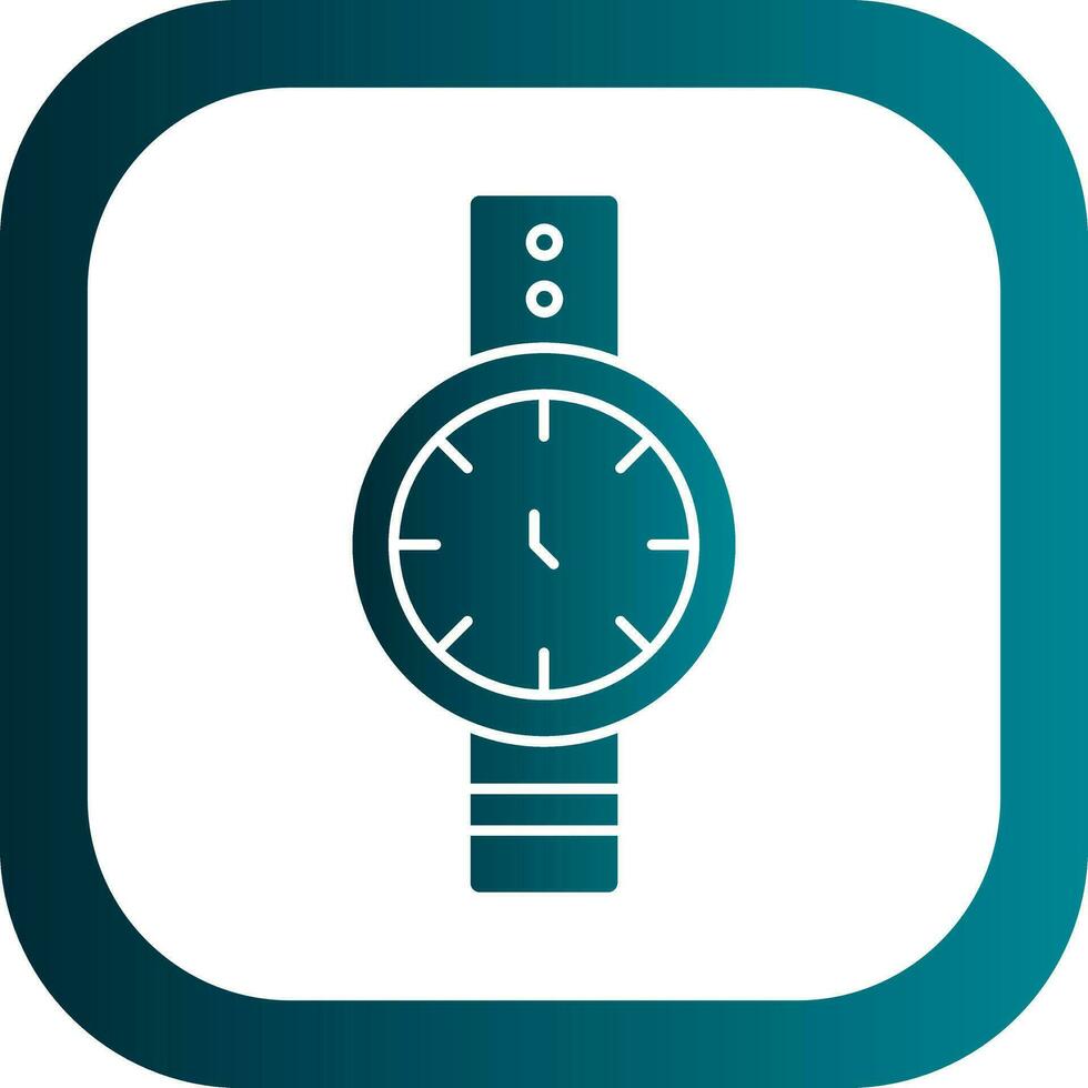 Wrist watch Vector Icon Design