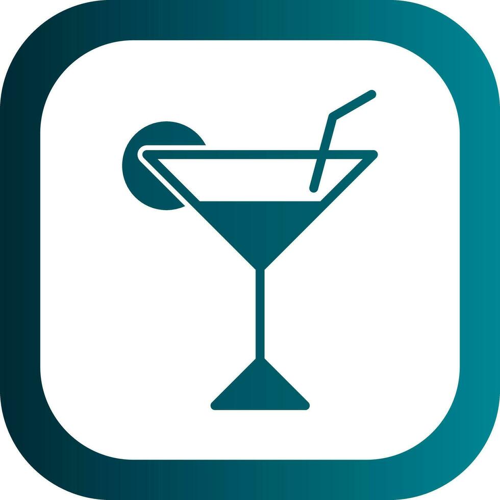 Martini Vector Icon Design