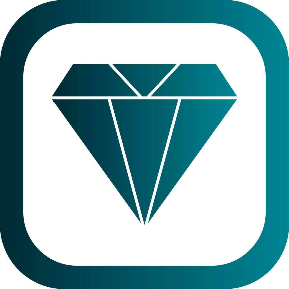 Diamond Vector Icon Design