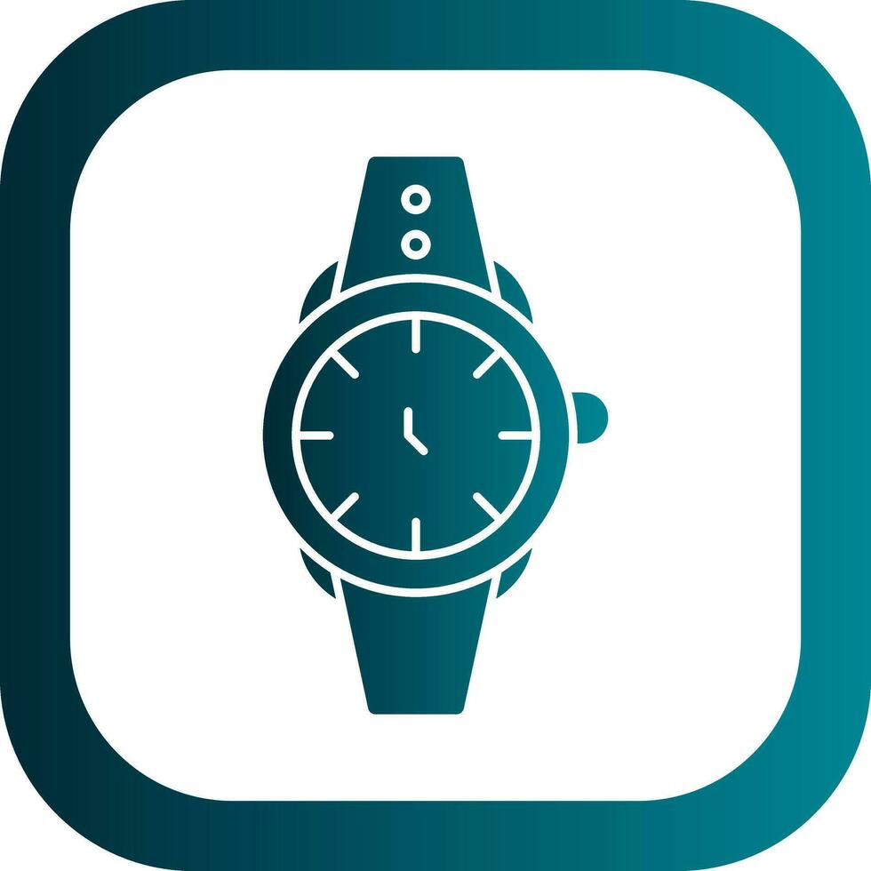 Hand watch Vector Icon Design