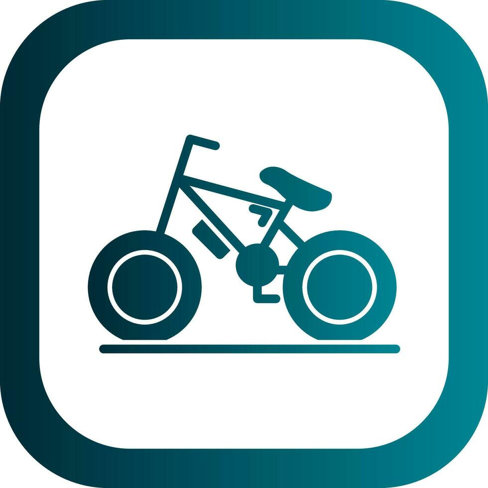 diseño de icono de vector de bicicleta