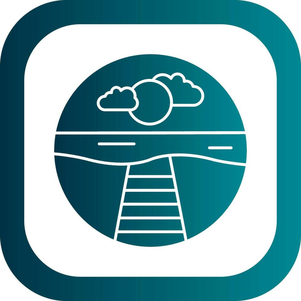 Pier Vector Icon Design