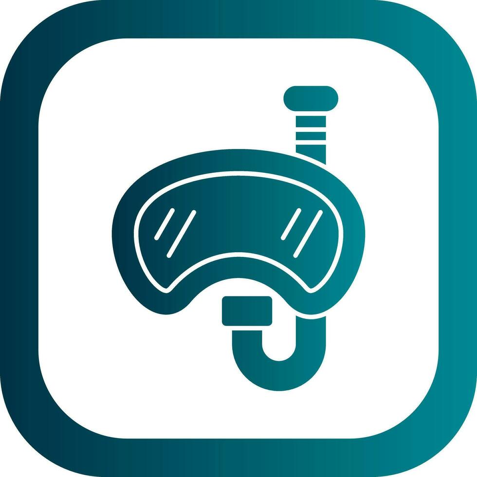 Aqualung Vector Icon Design