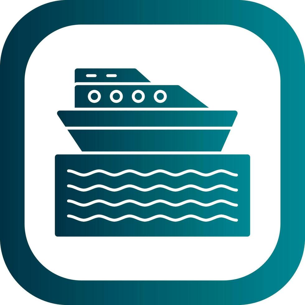 Boat Vector Icon Design