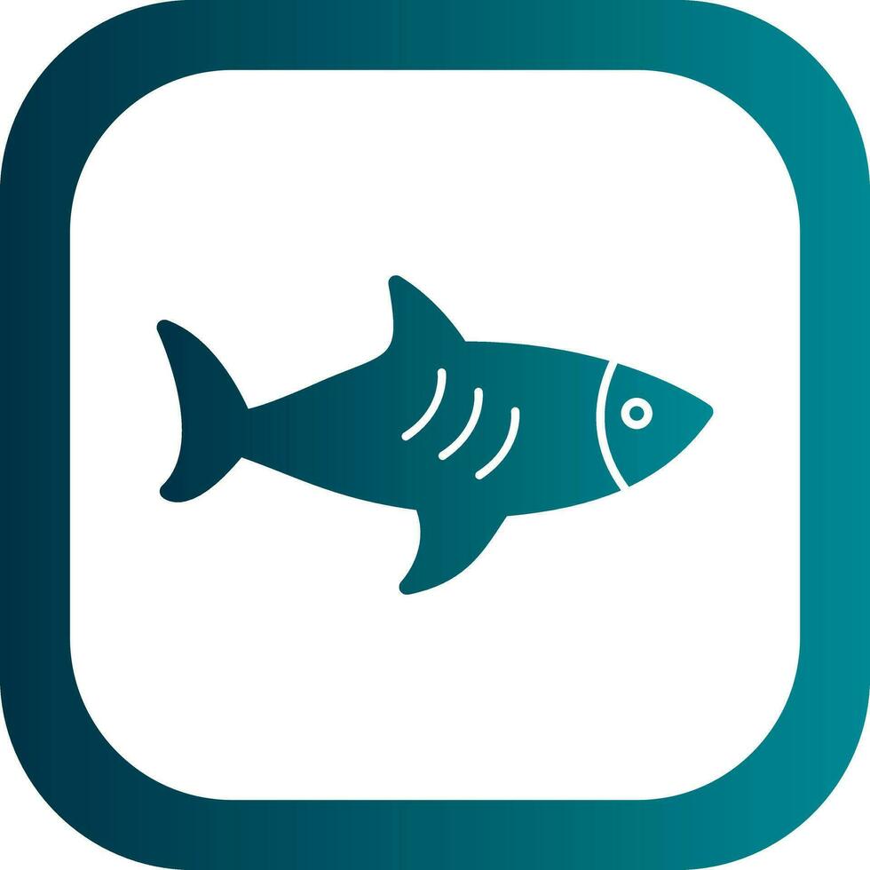 diseño de icono de vector de pescado