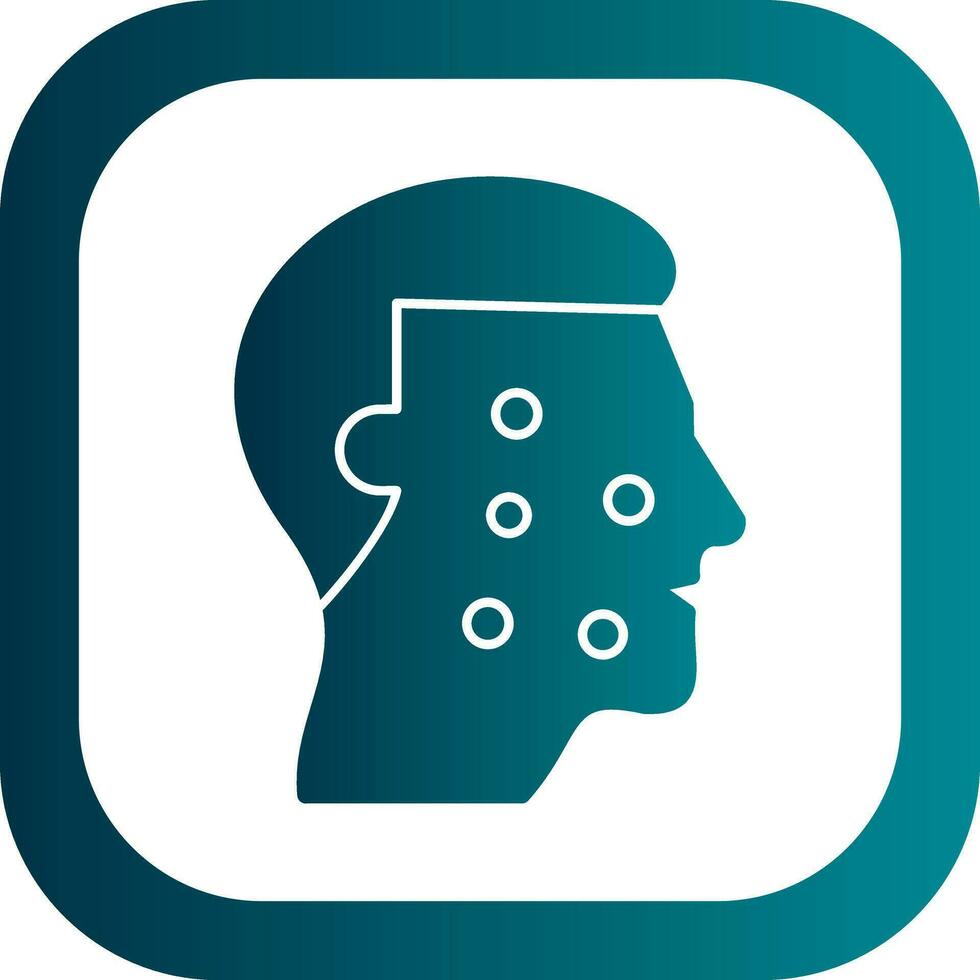 Redness Vector Icon Design