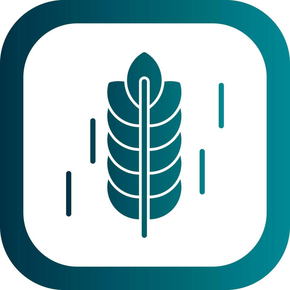 Wheat Vector Icon Design