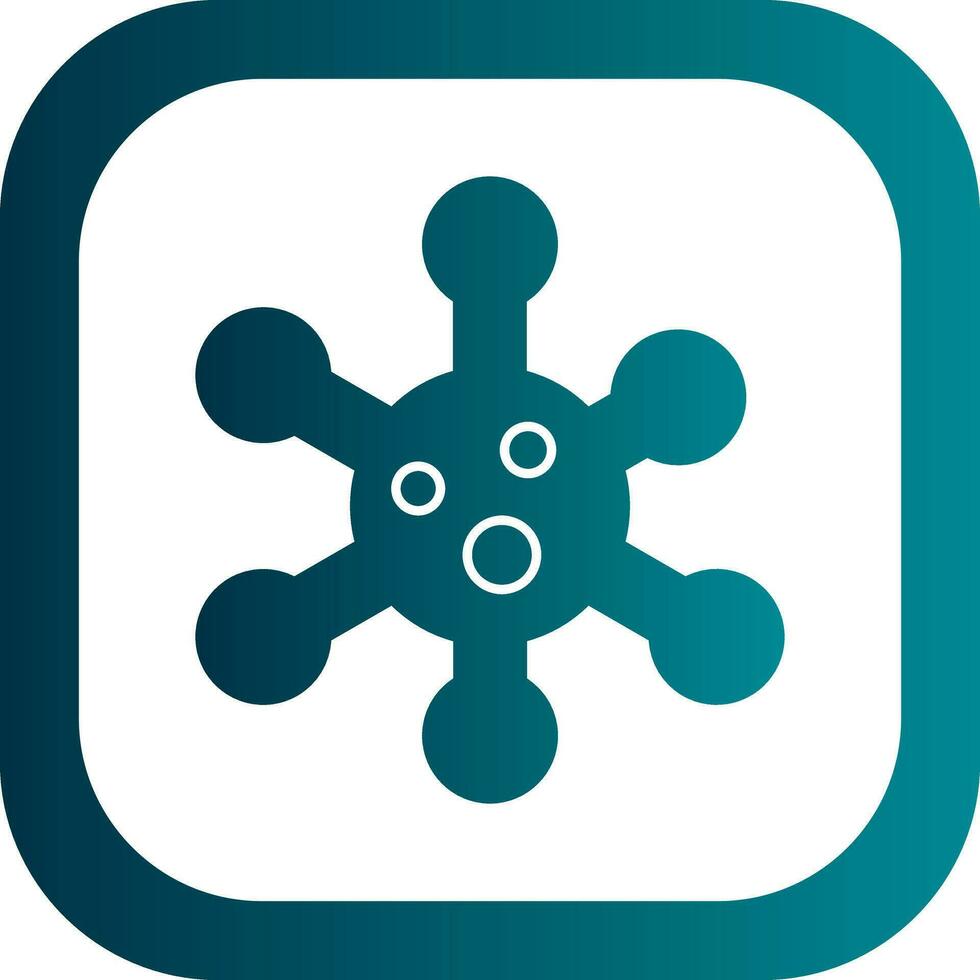 Bacteria Vector Icon Design