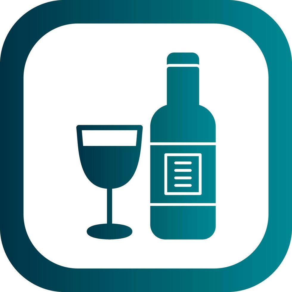 Wine Vector Icon Design