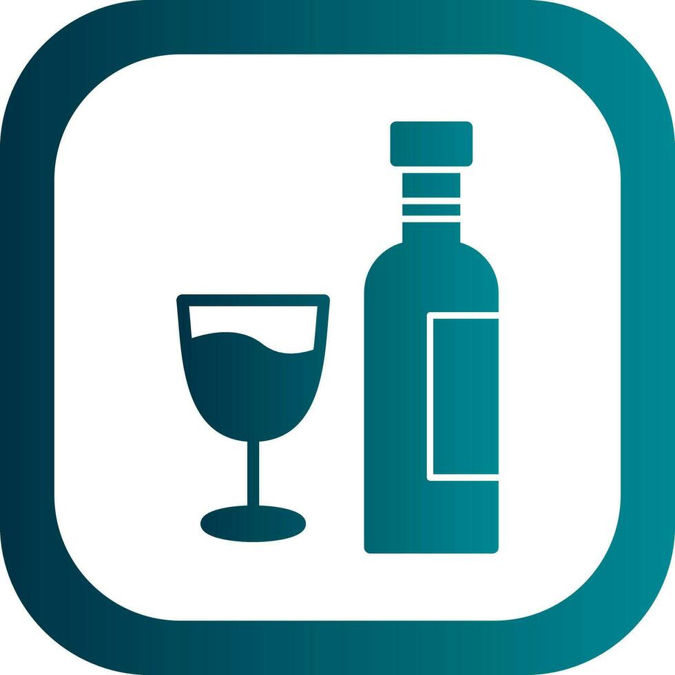 Wine Vector Icon Design