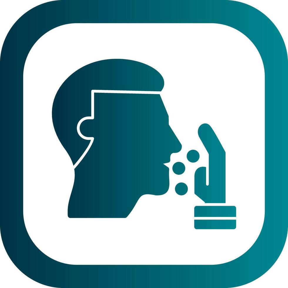 Cough Vector Icon Design