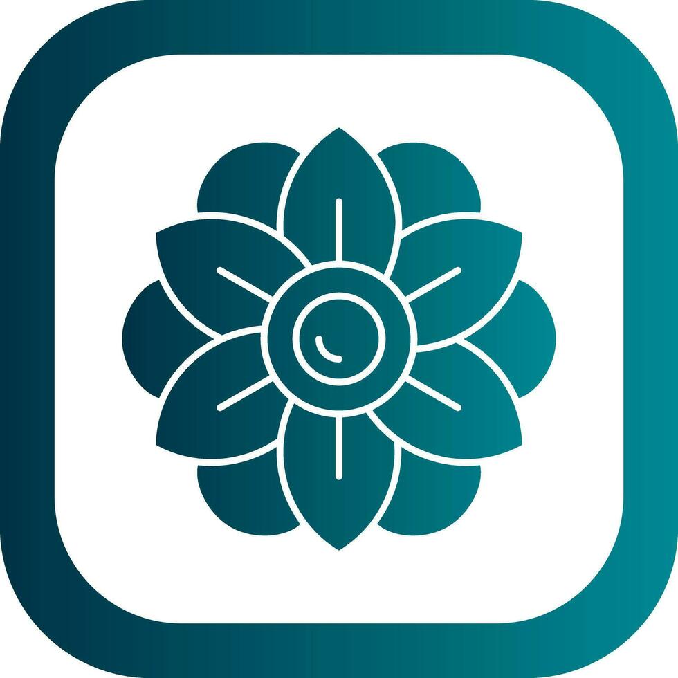 Flower Vector Icon Design