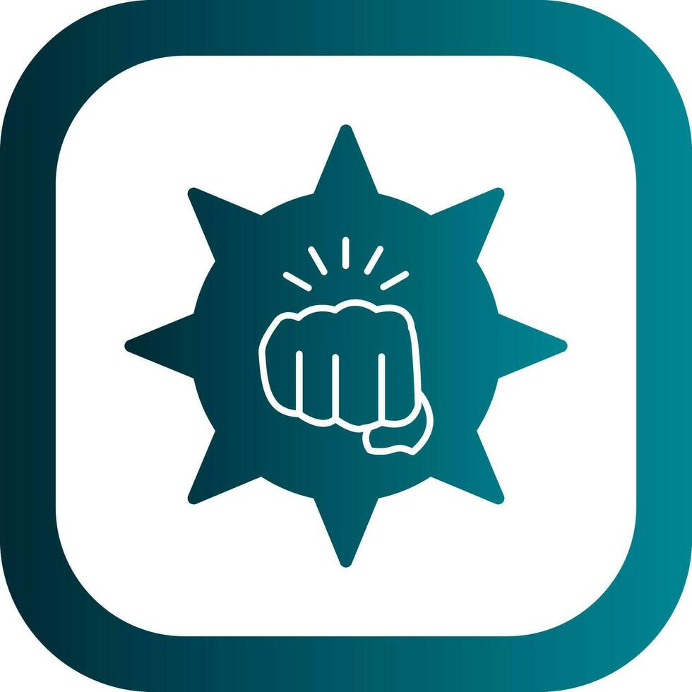 Fighting Vector Icon Design