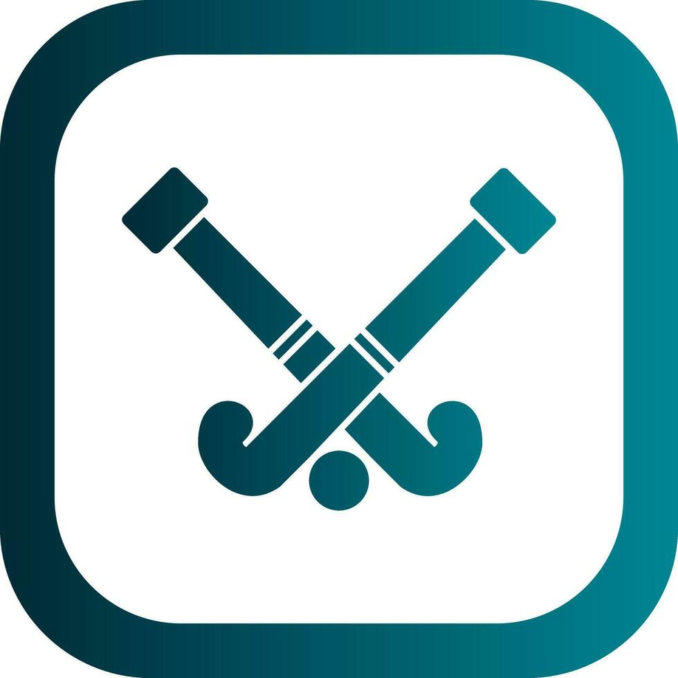 Ice hockey Vector Icon Design