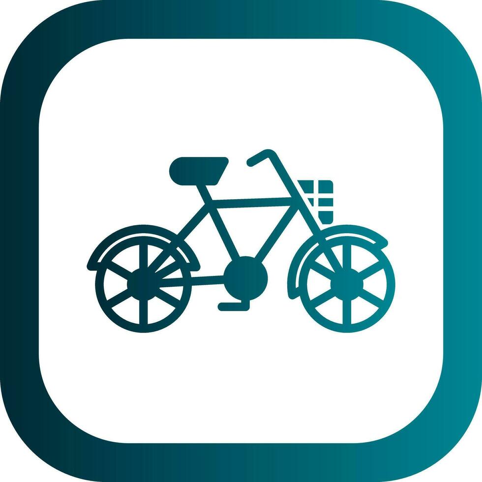 Bicycle station Vector Icon Design
