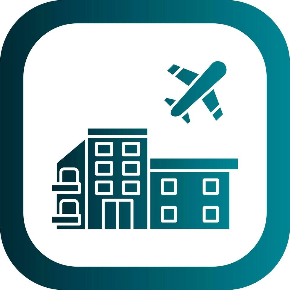 diseño de icono de vector de aeropuerto