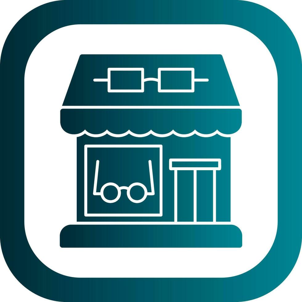 Optical shop Vector Icon Design