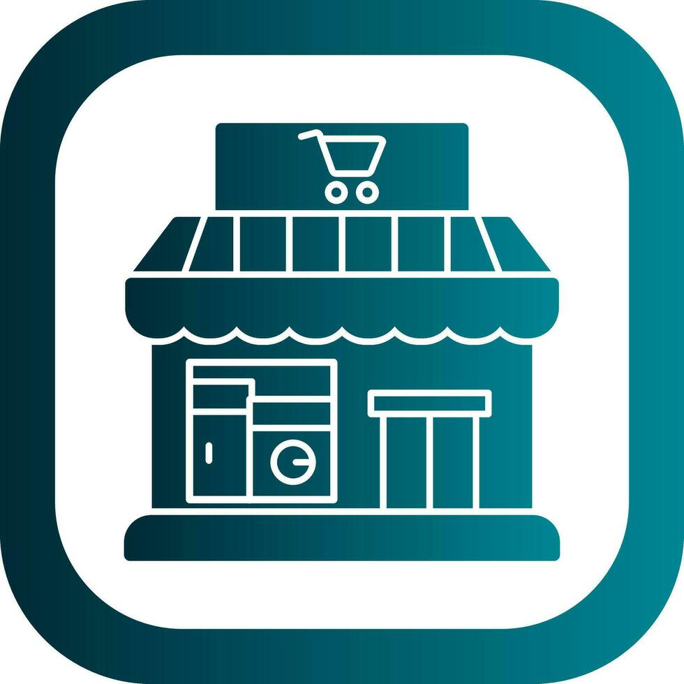 Electronics shop Vector Icon Design