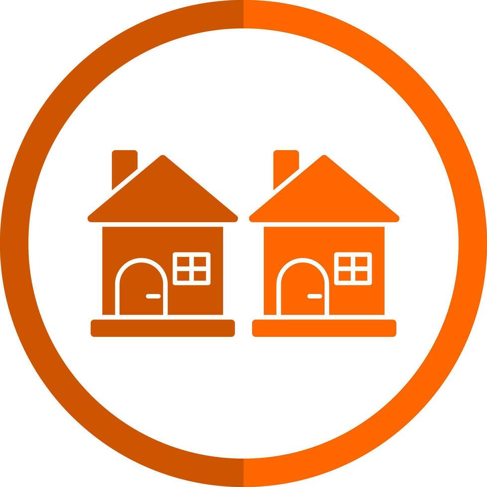 Houses Vector Icon Design