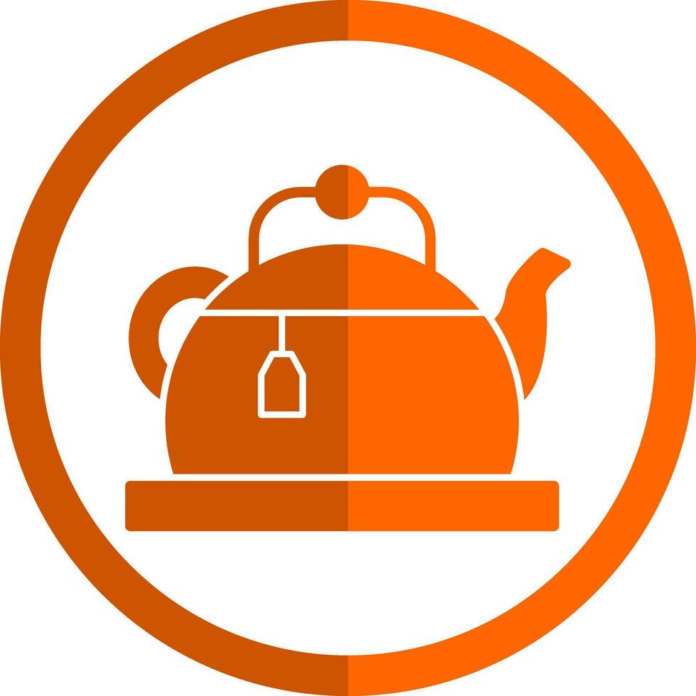 Teapot Vector Icon Design