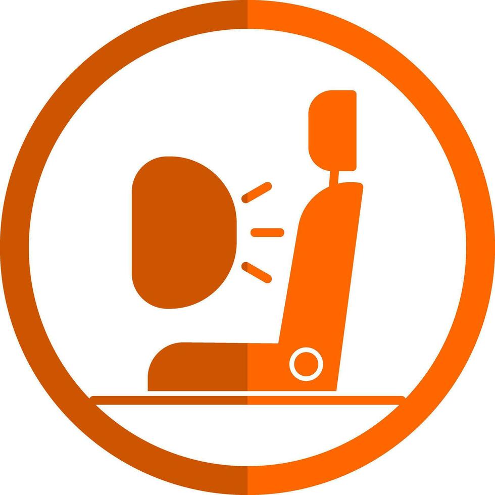Airbag Vector Icon Design