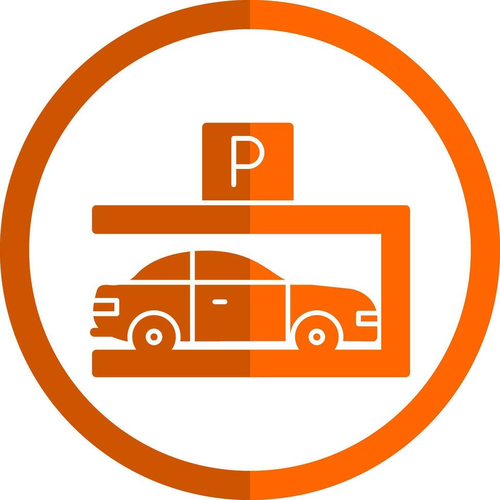 Parking Vector Icon Design