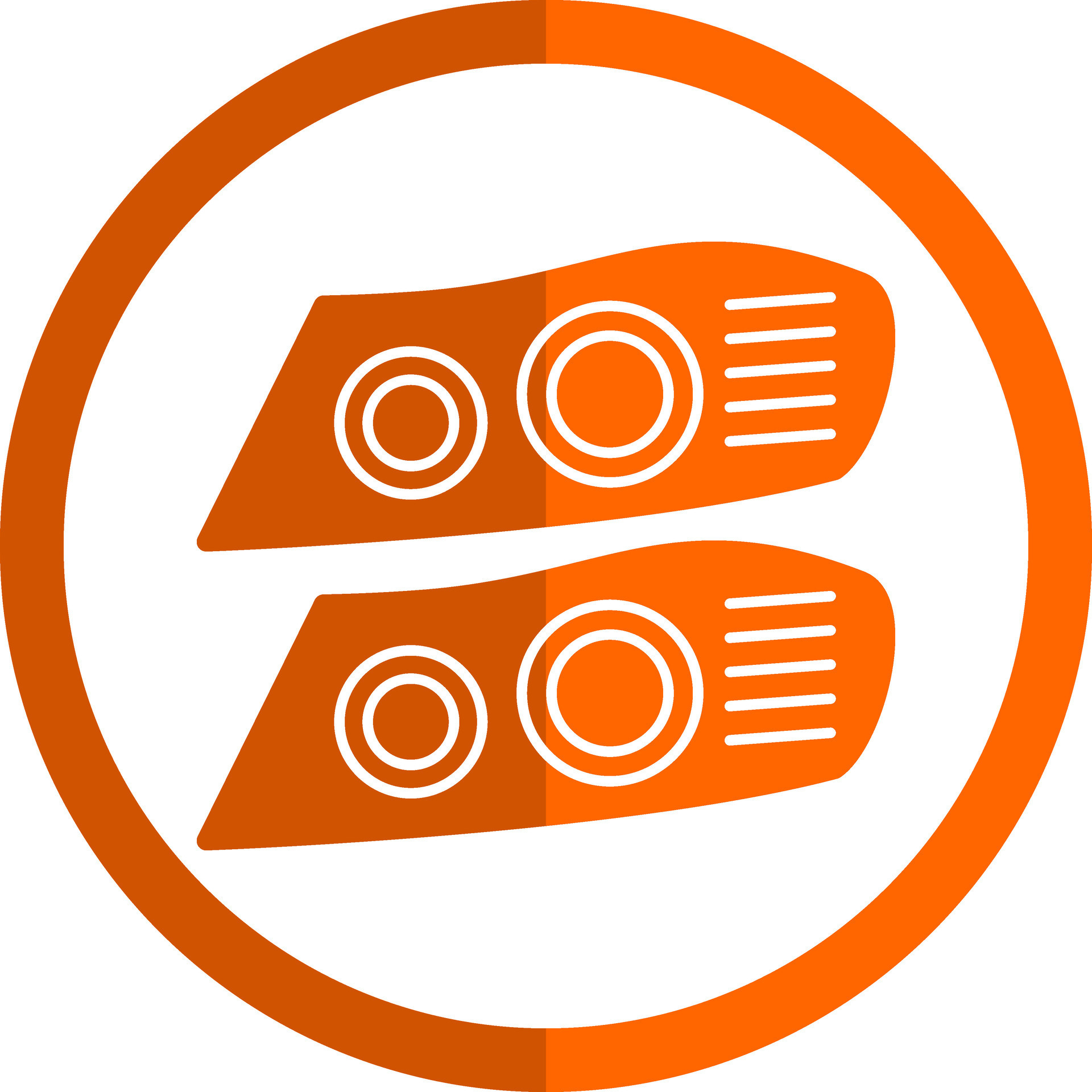 Car lights Vector Icon Design 25613566 Vector Art at Vecteezy