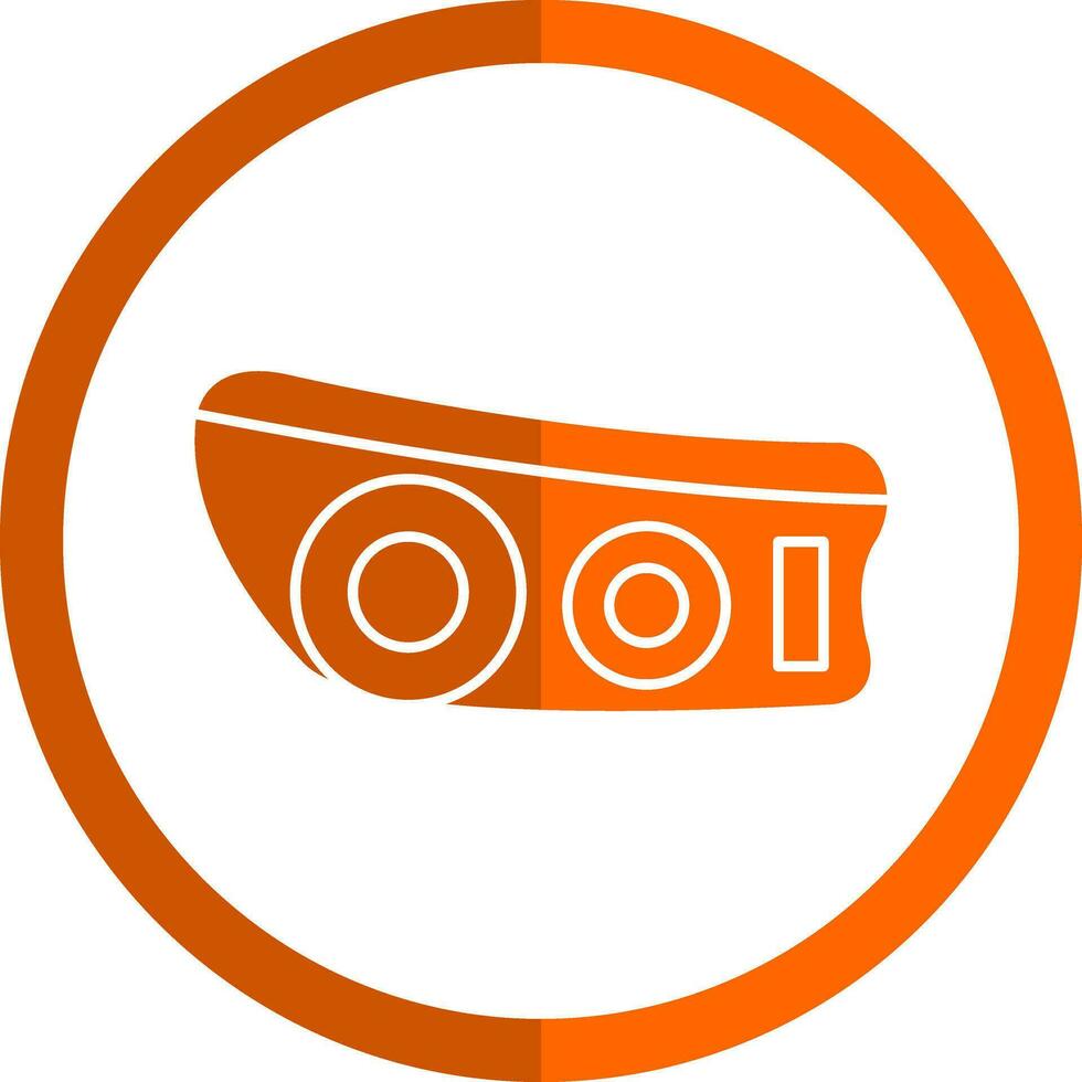 Head light Vector Icon Design