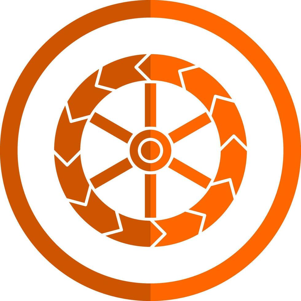 Wheels Vector Icon Design