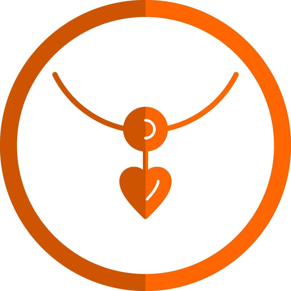 Necklace Vector Icon Design