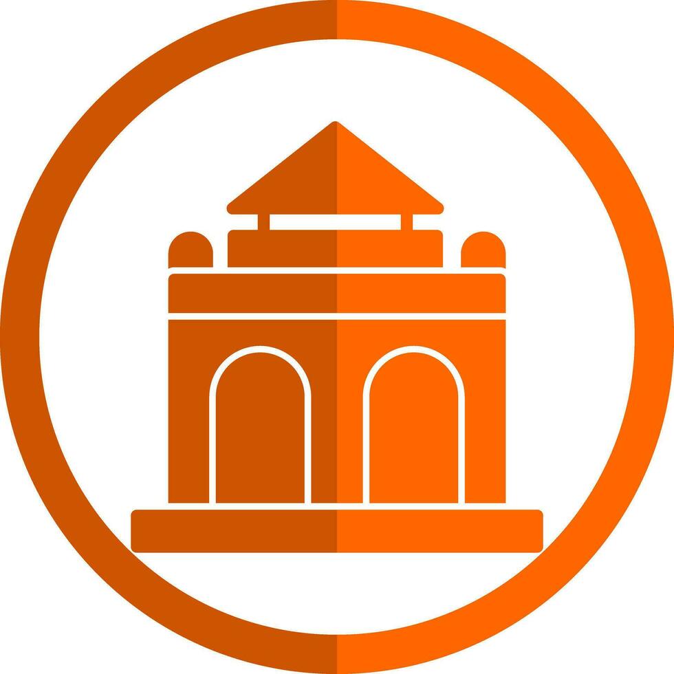 Parc du cinquantenaire Vector Icon Design
