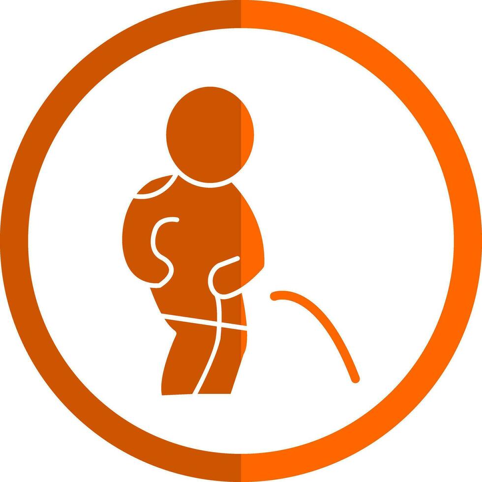 Manneken pis Vector Icon Design