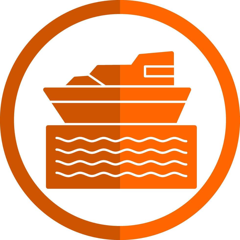 diseño de icono de vector de barco