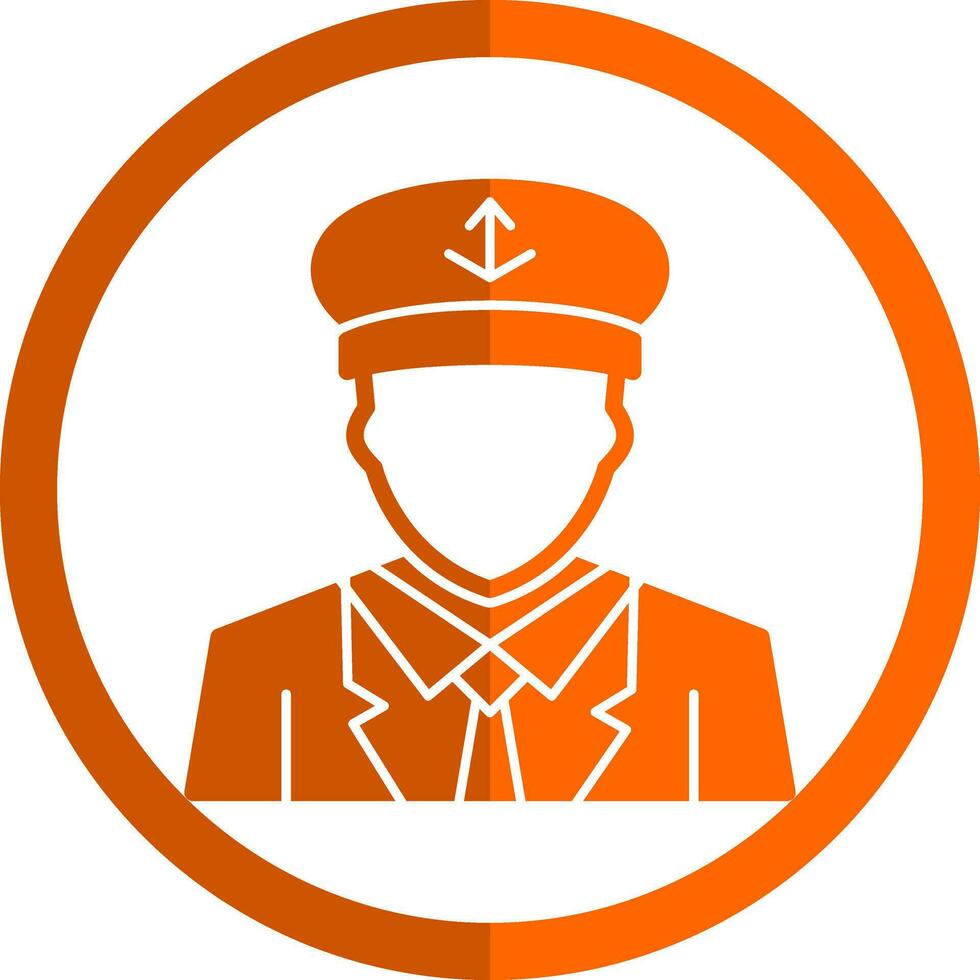 Captain Vector Icon Design