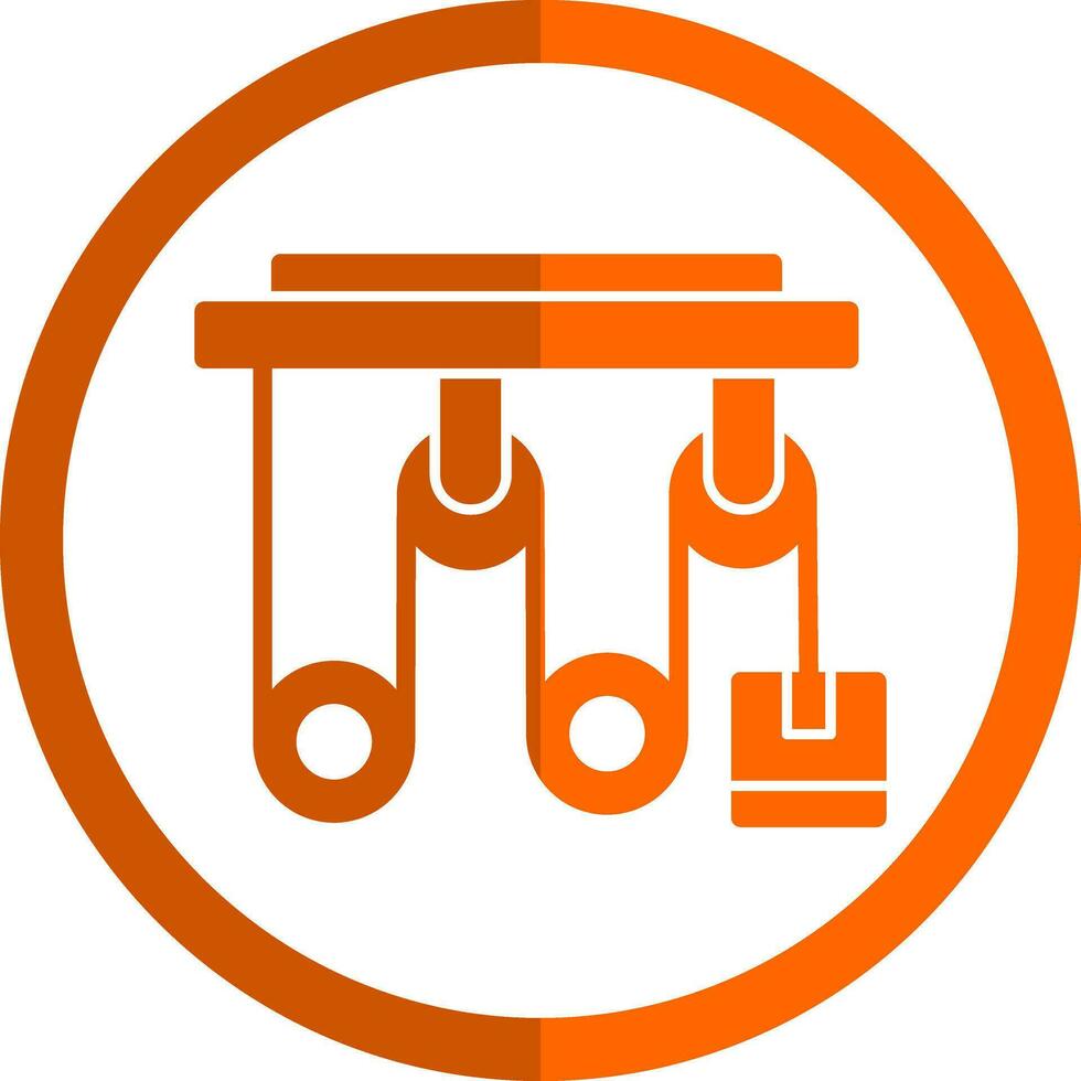 Pulley Vector Icon Design