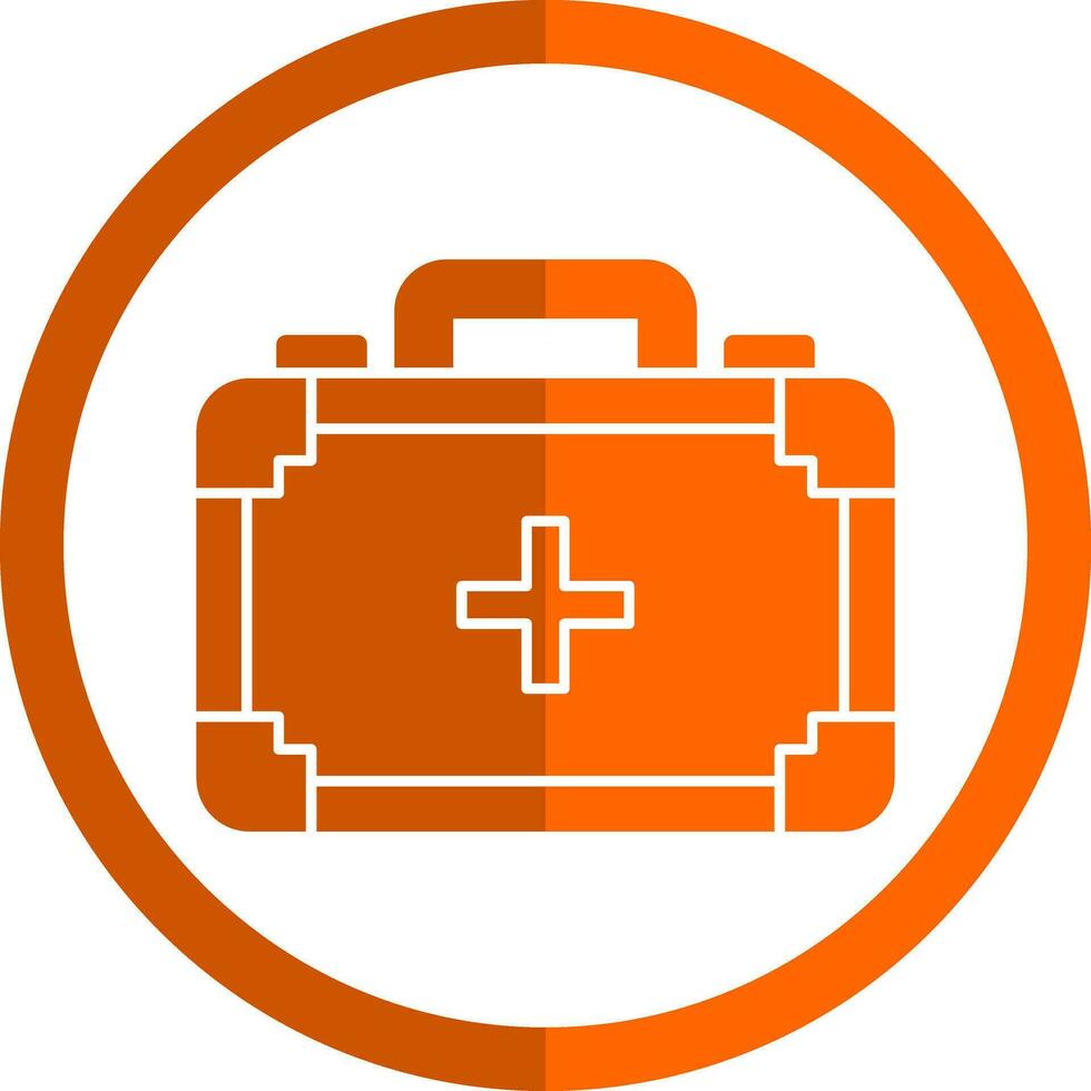 First aid kit Vector Icon Design