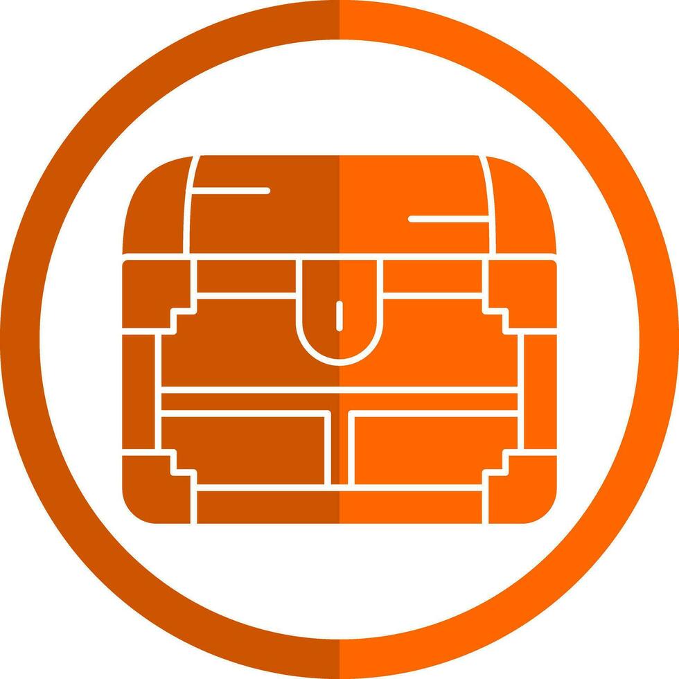 Treasure chest Vector Icon Design