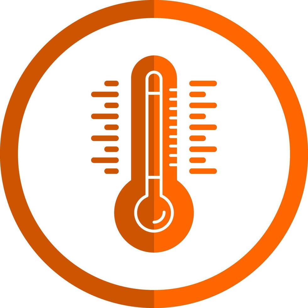 Thermometer Vector Icon Design